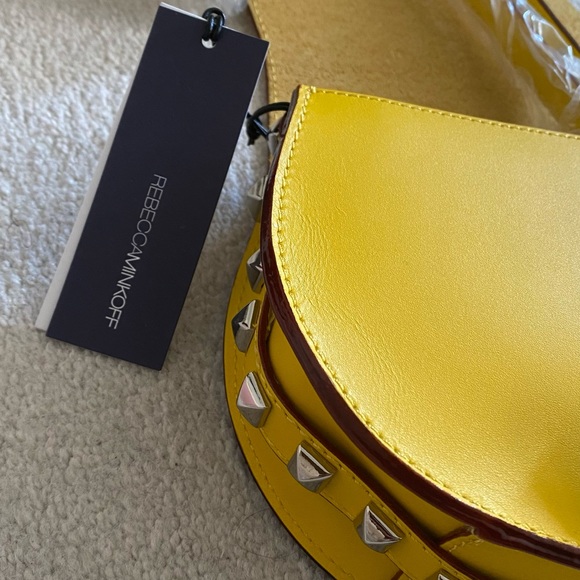 Authentic New NWT Rebecca Minkoff Skylar crossbody studded bag - Picture 3 of 9